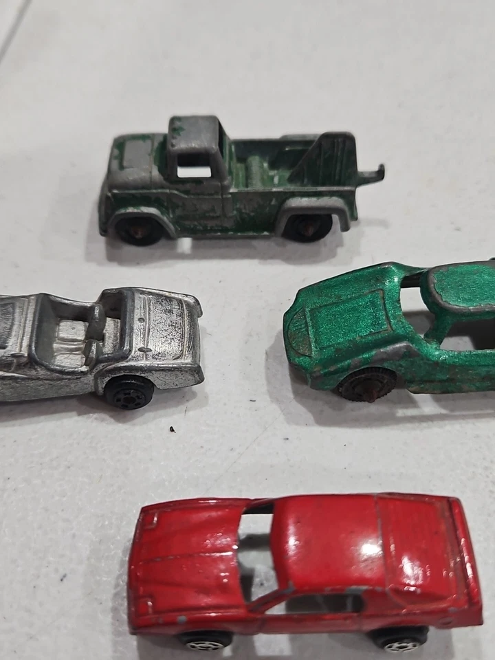 Coche Pontiac Firebird Tootsie Toy rojo y otros 3 🇺🇸 ENVIADO MIRA FOTOS Foto 4 de 4