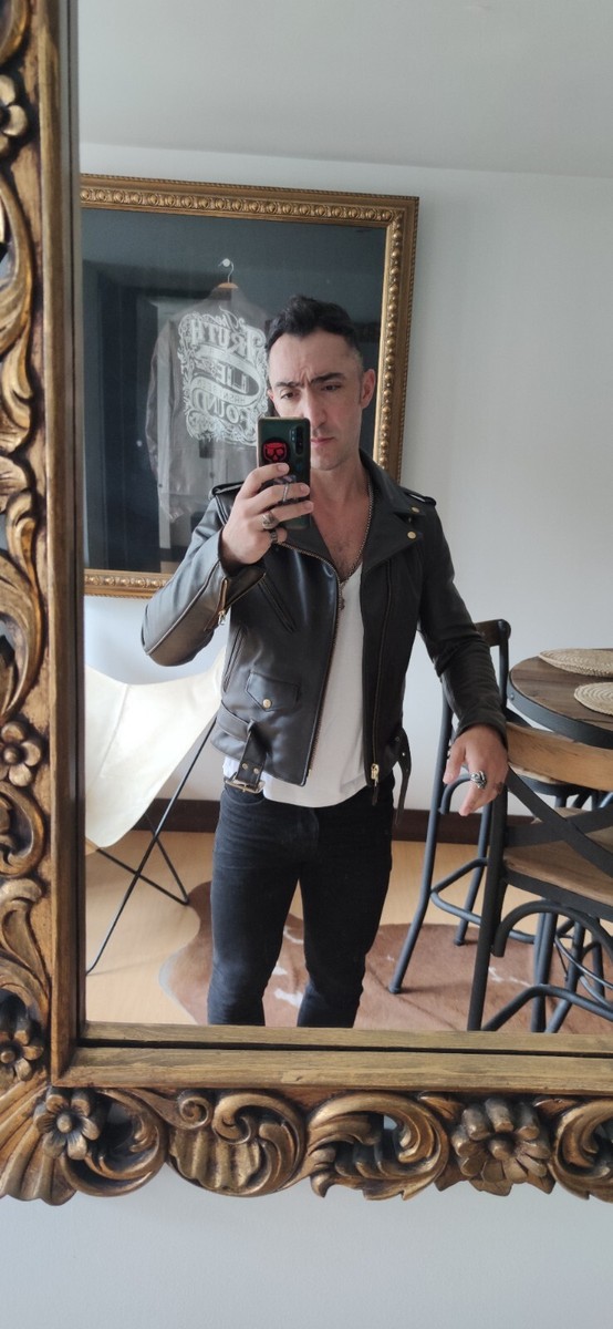 Leather Jacket SCHOTT 618 Size 36 (It's like a size 38