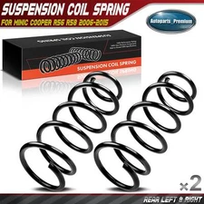 2x Rear Suspension Coil Spring for Mini Cooper R56 R58 2006-2016 Coupe Hatchback