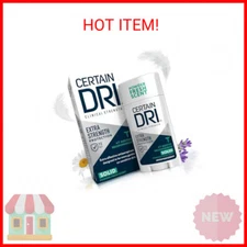 Certain Dri Extra Strength Clinical Solid Antiperspirant, Hyperhidrosis Treatmen