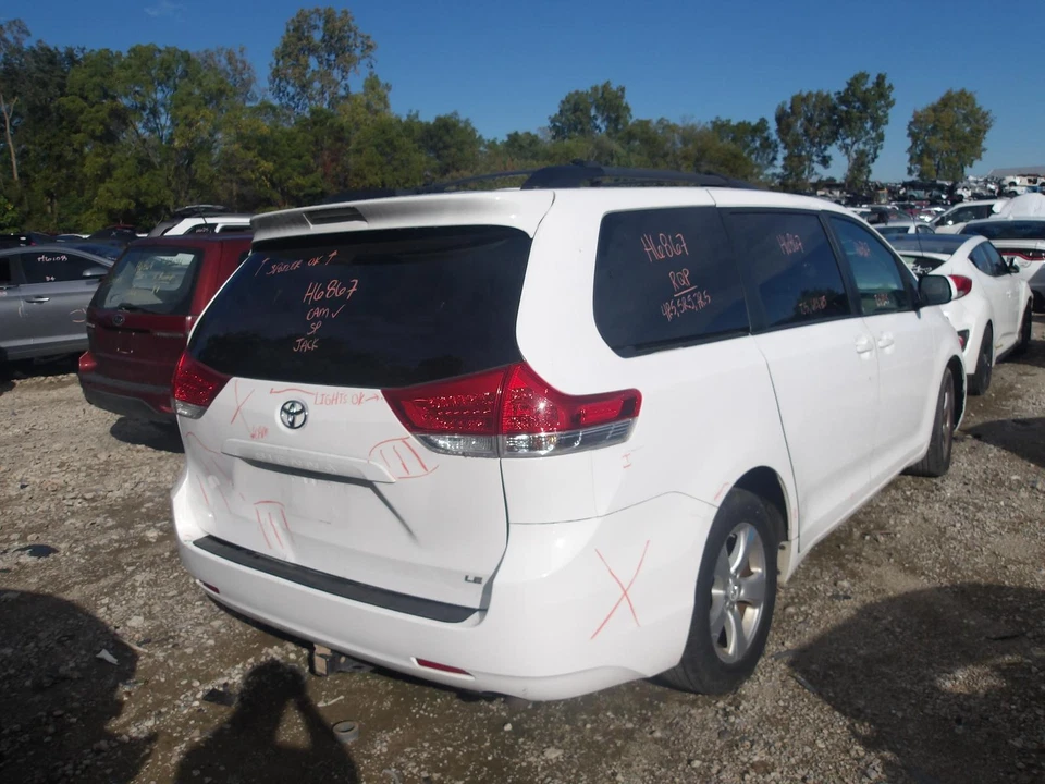 Eje de transmisión delantero izquierdo usado se adapta a: Toyota Sienna 2011 eje delantero 6 cilindros Foto 3 de 4