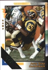 A5507- 1992 Wild Card Stripe Football Asst Cards -You Pick- 15+ FREE US SHIP