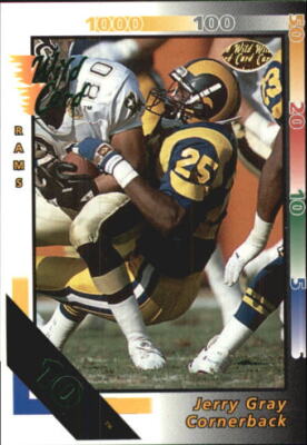 A5507- 1992 Wild Card Stripe Football Asst Cards -You Pick- 15+ FREE US SHIP
