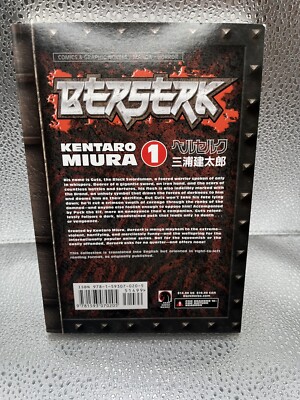 Berserk Vol. 1 Paperback Manga | eBay