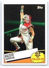 Kalisto 2015 Topps WWE Heritage #29 NXT Called Up