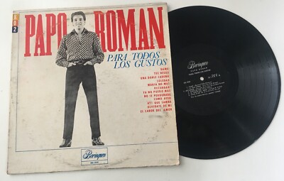 PAPO ROMAN Para Todos los Gustos Puerto Rico LP Latin Beat pop | eBay