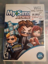 MySims Agents Adventure Game (Nintendo Wii, 2009) Complete with Manual CIB
