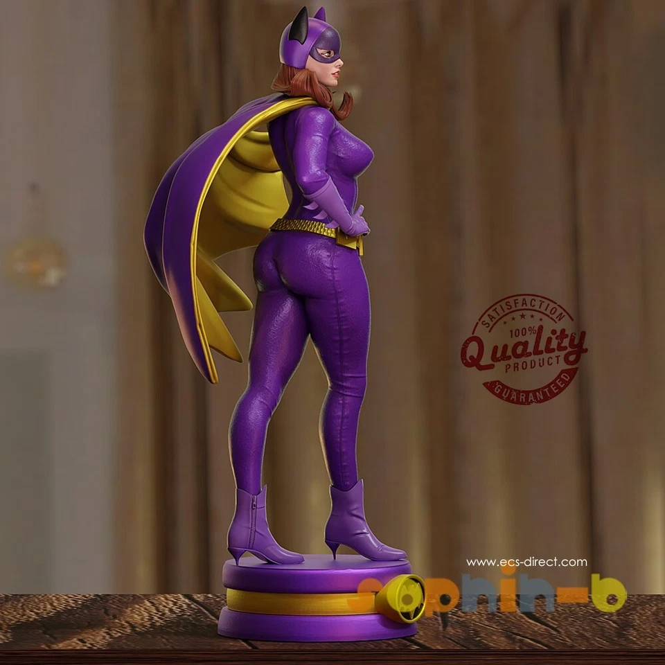 Batgirl 1966 NSFW Batwoman 1:4 Model Kit Unpainted 3d Print GK Statue Figure - image 3 of 4