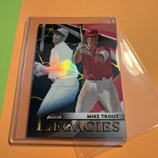 2021 Topps Finest Legacies Mike Trout SP Kintsukuroi Black & Gold 1:385 Packs