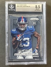 2014 Prizm Odell Beckham RC Giants NM-MT BGS 8.5