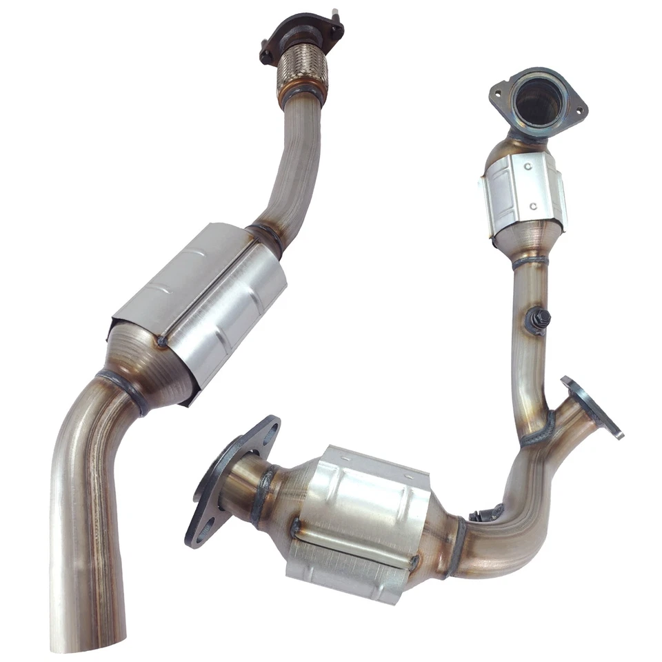 2x Catalytic Converter For Ford Taurus 2000 - 2005 2006 2007 3.0L front rear OHV Foto 3 de 4