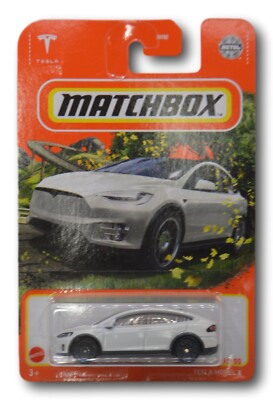 2024 Matchbox TESLA MODEL X 59/100 White NIB | eBay