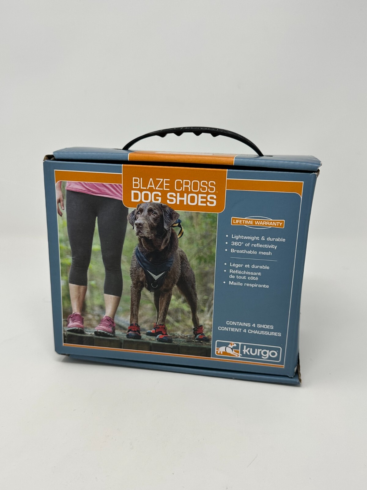 Kurgo Dog Shoes Blaze Cross Set of 4, Red, X Small eBay