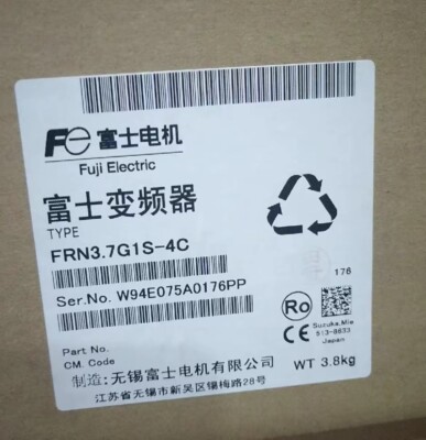 FUJI Inverter FRN3.7G1S-4C 1PC New FRN3.7G1S4C Expedited Shipping