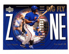 2001 Upper Deck Baseball BIg Fly Zone Carlos Delgado #Z9 Toronto Blue Jays MLB