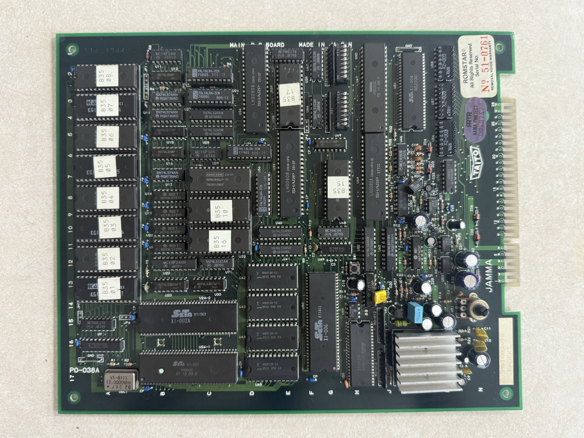 Kageki Arcade PCB Taito TESTED WORKING 100% | eBay