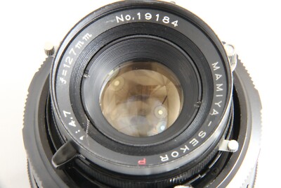 Read] Mamiya Sekor P 127mm f4.7 Lens for Universal Press