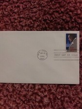 22 CENT DUKE ELLINGTON FIRST DAY COVER APRIL 29, 1986
