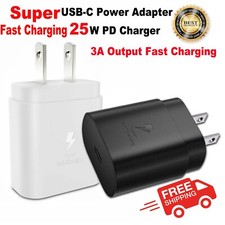 2Pack 25w 3A USB-C Fast Wall Charger Adaptor For iPhone 14 13 12 11 Pro Max
