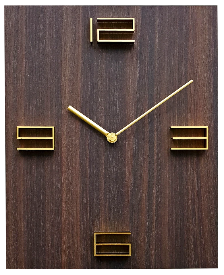NeXtime Wanduhr, Holz, 28 x 34,5 x 4cm - Bild 1 von 1