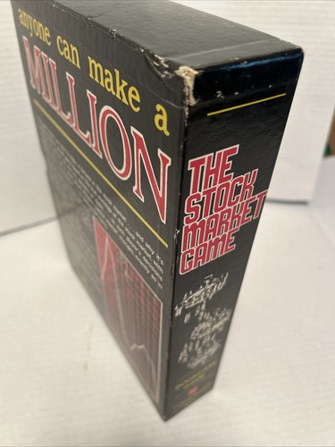 Vintage The Stock Market Board Game 1970 Avalon Hill Bookcase Game-Complete. - Picture 11 of 11