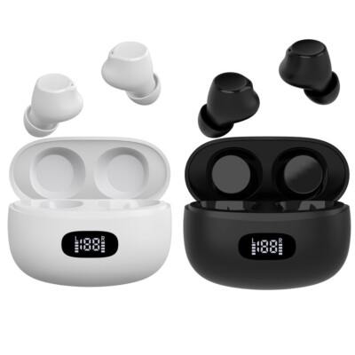 Bluetooth Headset Wireless Noise Cancelling headphones with Charging Case TWS