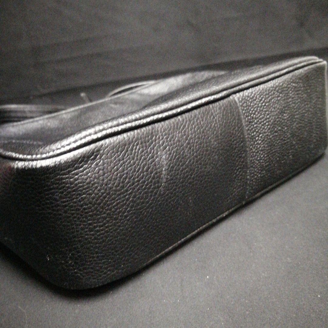 Autentica borsa a tracolla Yves Saint Laurent YSL borsa per fotocamera nera logo in rilievo