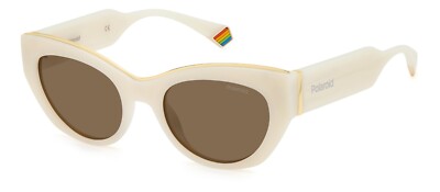 Brillen Sonnen- Polaroid PLD 6199/S / X Szj (Sp) Ivory/Bronze Polarized Cal. 50