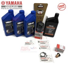 YAMAHA F40 Outboard Oil Change Kit Gear Lube Thermostat 10W30 LUB-MRNSM-KT-10