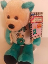 Hollywood Huggables Alvin And The Chipmunks Bean Bag Theodore Mint With Tags