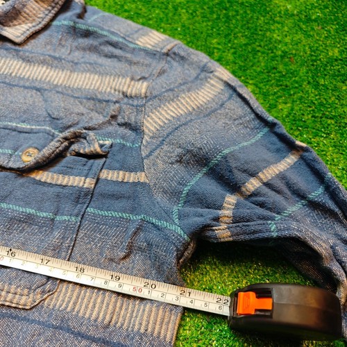 Vintage Billabong Shirt Mens Large collared striped blue long sleeve 90s casual - Picture 8 of 10