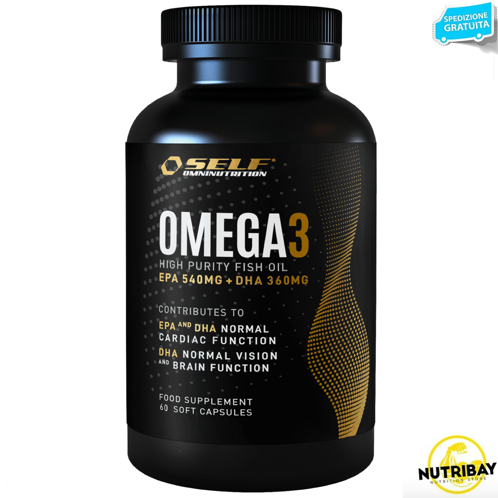 SELF OMEGA 3 60 PERLE  INTEGRATORE DI OMEGA 3 OLIO DI PESCE