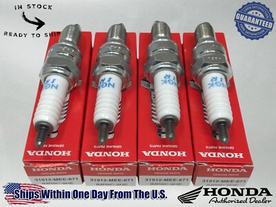 4 Pack Honda Genuine OEM NGK Iridium Spark Plug 03 04 CBR600 RR