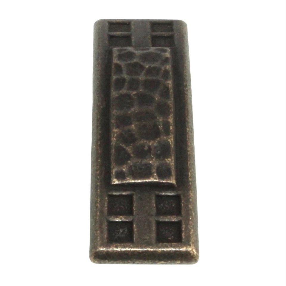 Perilla de gabinete antigua de 2 5/8" Windover de hardware de nogal americano P7526-WDA Foto 3 de 4