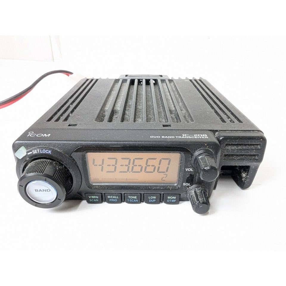 IC208 Dual Band 144/433MHz Transceiver no return AS AS From Japan