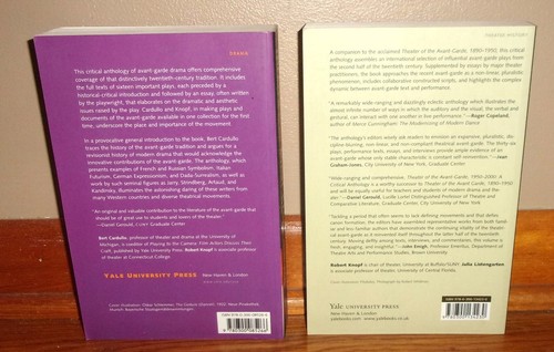 THEATER OF THE AVANT-GARDE-A Critical Anthology-Cardullo & Knopf-2 Books-SUPERB! - Picture 3 of 16