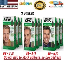 NEW Just For Men Shampoo-in Hair Dye for Men, Mutil-Color, (3 Pack)