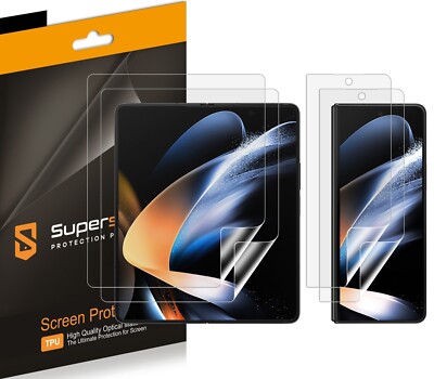 2X Supershieldz Clear Full Cover Screen Protector for Samsung Galaxy Z Fold 5 5G