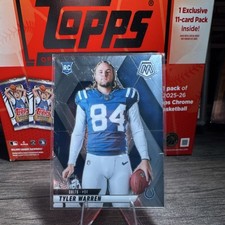 Panini Mosaic Image Variation Tyler Warren Rookie #281 Indianapolis Colts 2025