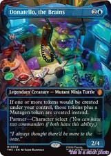 Donatello, the Brains (0002) (Borderless) NM Foil #2 TMC Magic