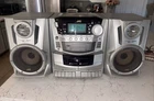 VINTAGE JVC PC-XC370 Boombox - Triple CD Changer - Hyper Bass - Tested, READ