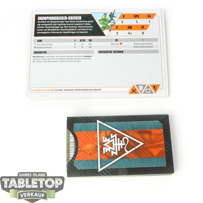 Kill Team - Data Cards Blades of Khaine - deutsch