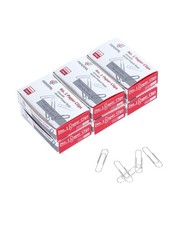 Paperclips for Office School Personal Use, 1 Smooth Paper Clip 1-2/7" , 6...