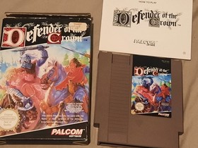 DEFENDER OF THE CROWN FOR NINTENDO NES BOXED & COMPLETE W/INSTRUCTIONS PAL