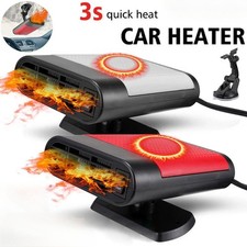 12V 150W Car Heater Portable Electric Heating Fan Defogger Defroster Demister