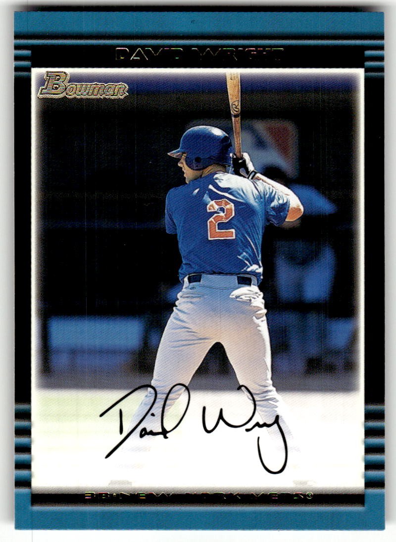 2002 Bowman David Wright Rookie #381