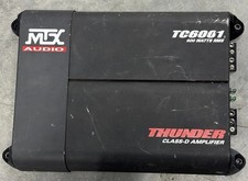 MTX Mud100.4 400w 4 Channel RMS Amplifier Mud Series Class D