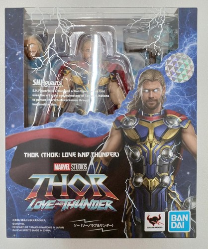Bandai 83602 – Thor Love & Thunder Action Figure S.H.Figuarts – 17 Cm Con Accessori – Marvel