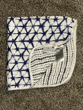 aden + anais Indigo Shibori Bamboo blue White Baby Blanket/Security/Lovey