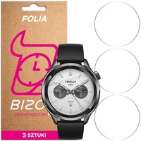 3X Schutzfolie FüR Xiaomi Watch S4 41 Mm Bizon Displayschutzfolie Folie Film